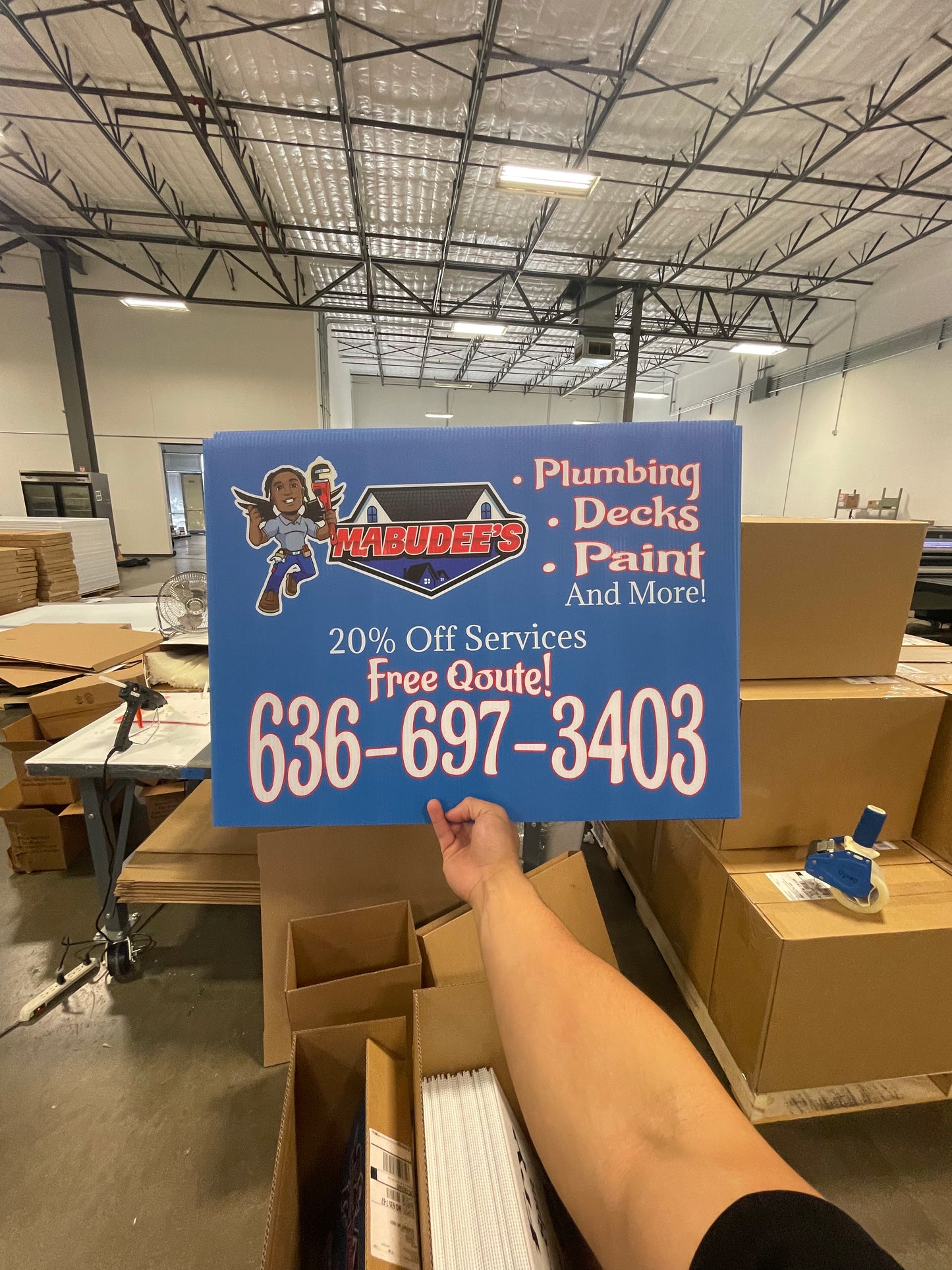 Full Color Custom Yard Signs