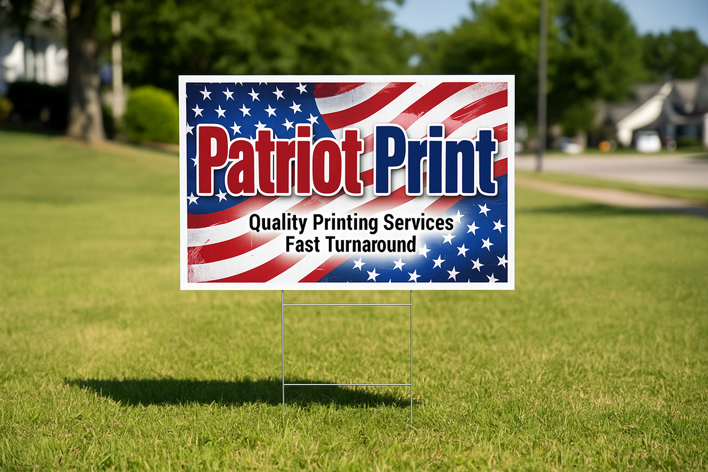 Full Color Custom Yard Signs